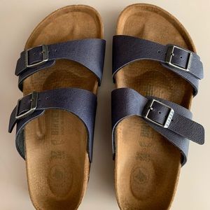 Birkenstock Sydney-Navy, vegan